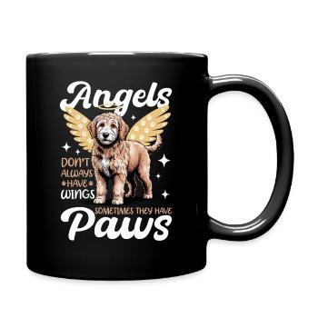 Goldendoodle Dog Breed - Full Colour Mug - black - Right