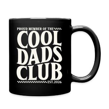 Club des papas cool - Cadeau de la fête des pères 2026 - Mug uni - noir - Droite