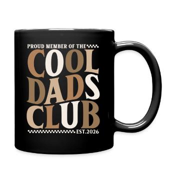 Cool Dads Club - Dad-to-be 2026 Gift - Full Colour Mug - black - Right