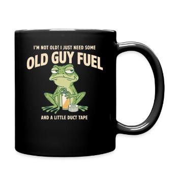 Old Guy Fuel Frog Tee - Tasse einfarbig - Schwarz - Rechts