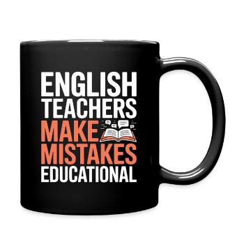 Enseignant d’anglais langue seconde langue seconde : professeur d’anglais fait carrière dans l’enseignement - Mug uni - noir - Droite