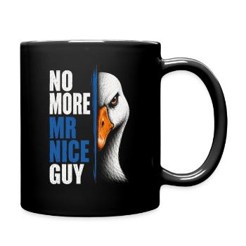 Kein Netter Typ Mehr – Ente Enthüllt - Tasse einfarbig - Schwarz - Rechts