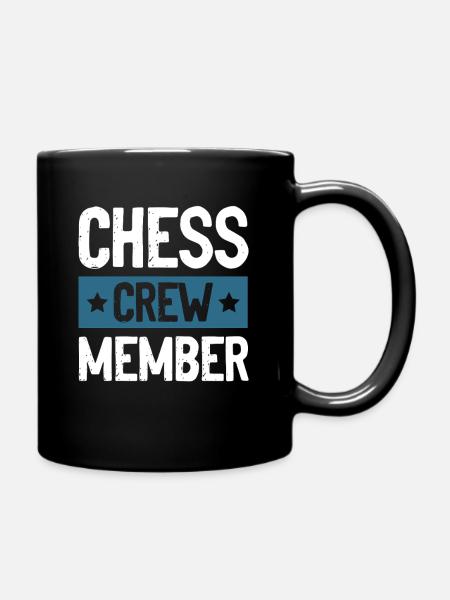 Chess Crew - Tasse einfarbig - Schwarz