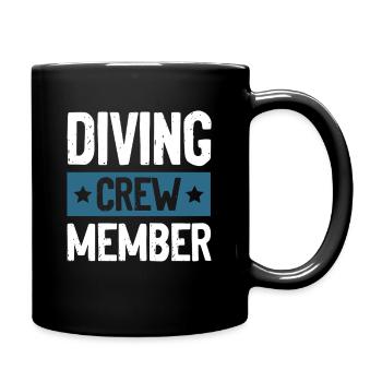 Diving Crew - Full Colour Mug - black - Right