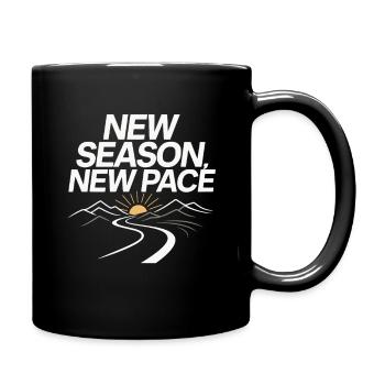 Nouvelle saison, nouvelle façon - Mug uni - noir - Droite