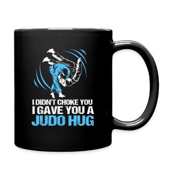 Judo - Tasse einfarbig - Schwarz - Rechts