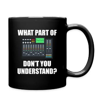 What part of Tontechniker Toningenieur - Full Colour Mug - black - Right