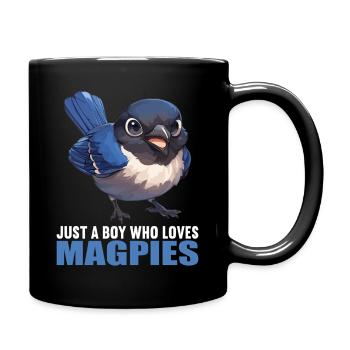 Pies Magpie - Mug uni - noir - Droite