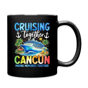 Croisière ensemble à Cancún - Mug uni - noir - Droite