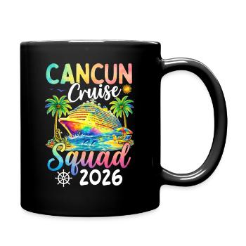 Équipe de croisière de Cancún 2026 - Mug uni - noir - Droite