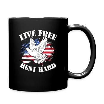 Pigeon Chasseur Pigeon - Mug uni - noir - Droite