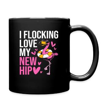 Hanches Hanches Articulation de la hanche - Mug uni - noir - Droite
