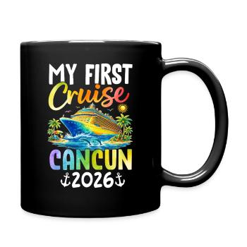 Ma première croisière Cancún 2026 - Mug uni - noir - Droite