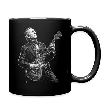 John Tyler Gitarre spielen - Tasse einfarbig - Schwarz - Rechts