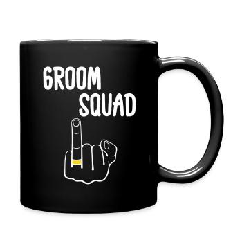 Edgy Groom Squad - Tasse einfarbig - Schwarz - Rechts