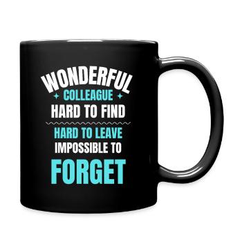 Un merveilleux cadeau de collègue - Mug uni - noir - Droite