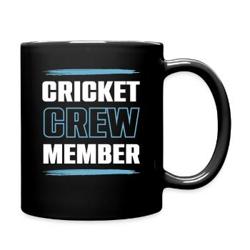 Cricket Crew - Tasse einfarbig - Schwarz - Rechts