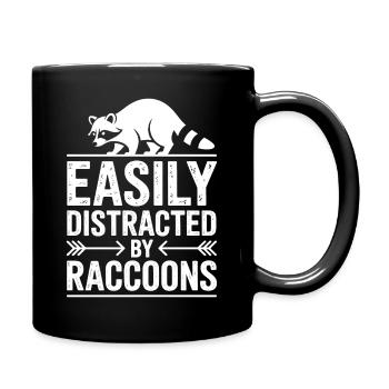 Paroles du raton laveur, drôle de cadeau de raton laveur - Mug uni - noir - Droite