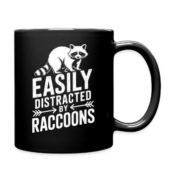 Paroles du raton laveur, drôle de cadeau de raton laveur - Mug uni - noir - Droite