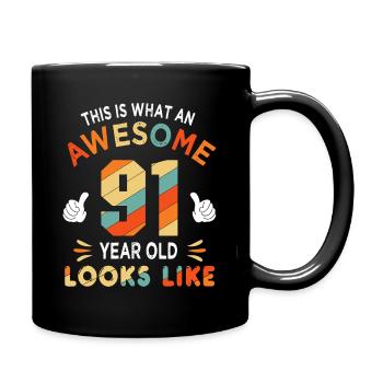 Tolles 31. Geburtstags-Look T-Shirt - Tasse einfarbig - Schwarz - Rechts