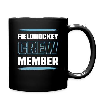 Équipe de hockey sur gazon - Mug uni - noir - Droite