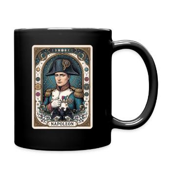 Napoleon Imperiale Portrait - Tasse einfarbig - Schwarz - Rechts