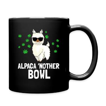 Alpaca Nother Bowl - Tasse einfarbig - Schwarz - Rechts