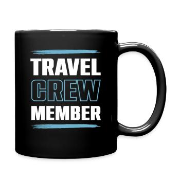 Travel Crew - Tasse einfarbig - Schwarz - Rechts