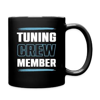 Tuning Crew - Tasse einfarbig - Schwarz - Rechts