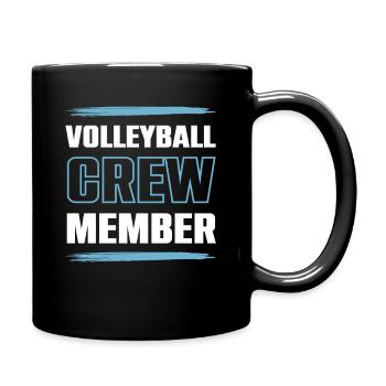 Équipe de volley-ball - Mug uni - noir - Droite
