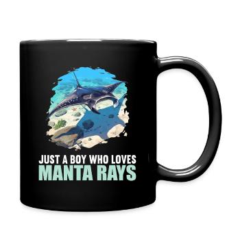 Rays Manta Rays - Full Colour Mug - black - Right
