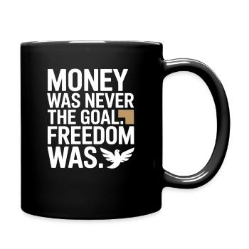 Objectif financier Esprit de liberté Entrepreneur Liberté - Mug uni - noir - Droite
