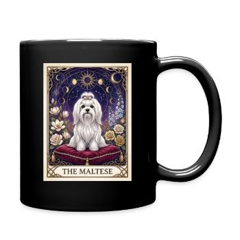 Le Maltais dans le ciel étoilé - Mug uni - noir - Droite