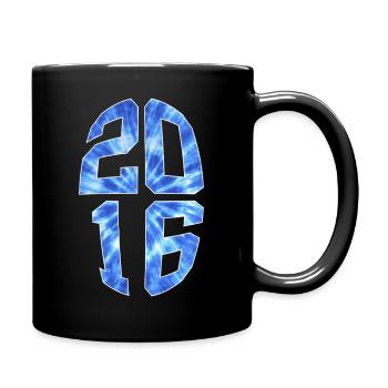 10 YEARS OLD 2016 10TH BIRTHDAY - Full Colour Mug - black - Right