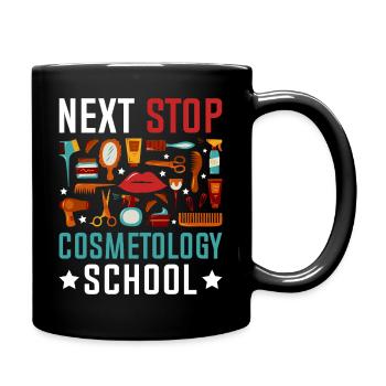 Prochaine étape : École de Cosmétologie - Mug uni - noir - Droite