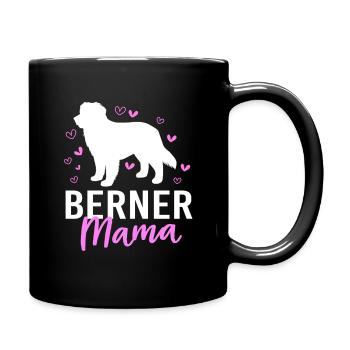 Bernese Mountain Dog - Full Colour Mug - black - Right