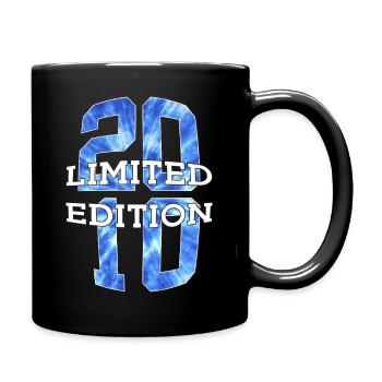 LIMITED EDITION 2010 16 JAHRE 16. GEBURTSTAG - Tasse einfarbig - Schwarz - Rechts