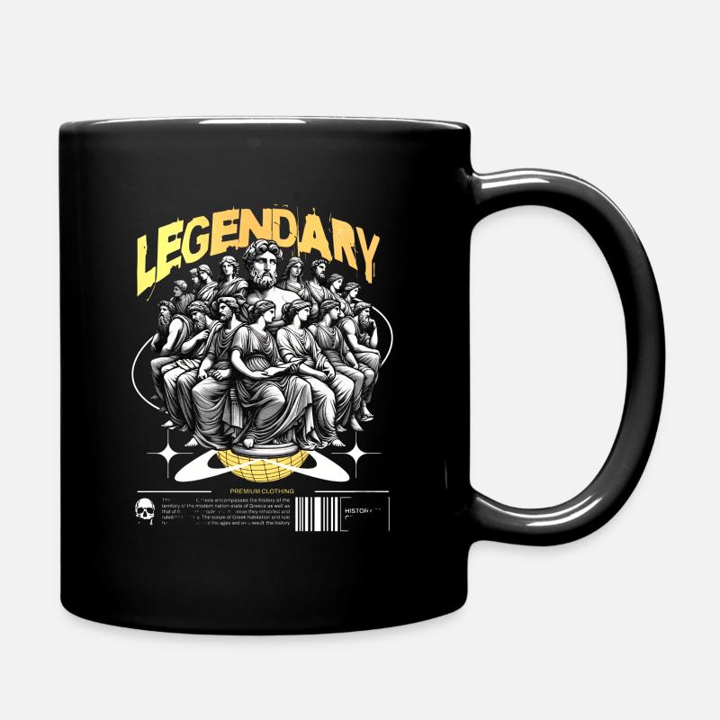 Legendary Denkerversammlung - Tasse einfarbig - Schwarz