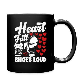 Tap dancers, tap shoes, tap dance - Full Colour Mug - black - Right