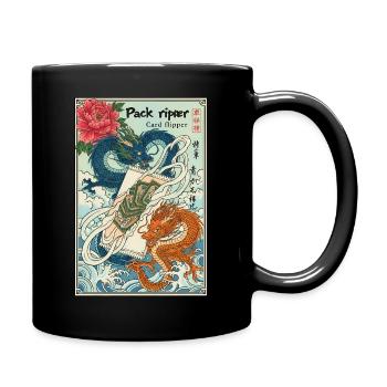 Pack Ripper Card Flipper Trading Card God Pack - Full Colour Mug - black - Right