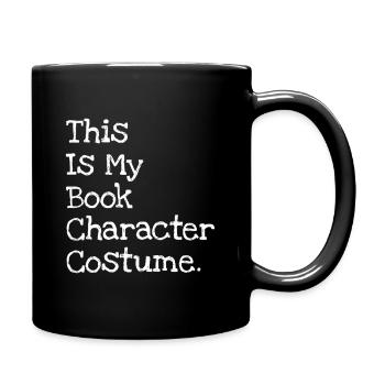 T-shirt costume de personnage de livre - Mug uni - noir - Droite