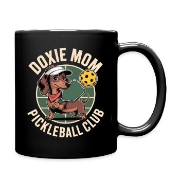 Club des Mamans Teckels - Mug uni - noir - Droite