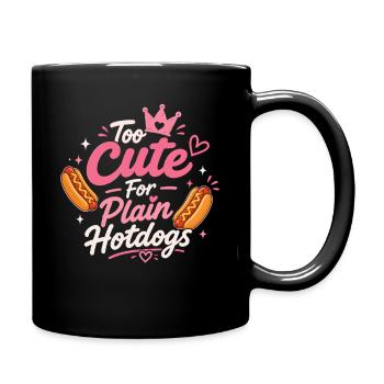 Grill à la saucisse de hot-dog Glizzy Gobbler - Mug uni - noir - Droite