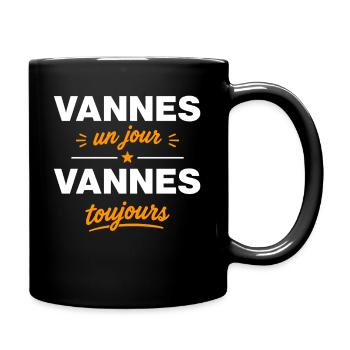 Vannes Jour Toujours - Mug uni - noir - Droite