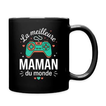 Meilleure Maman Du Monde Manette De Jeu Gamer - Mug uni - noir - Droite