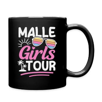 Tournée des filles à Majorque Fête Soirée des filles de vacances - Mug uni - noir - Droite