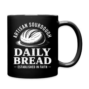 Tee du pain au levain artisanal - Mug uni - noir - Droite