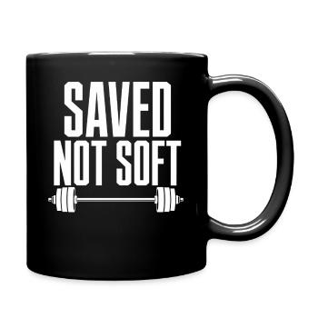 Foi chrétienne sauvée et pas douce Gym Fitness - Mug uni - noir - Droite