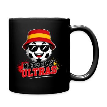 Matchday Ultras Football Fan Spain - Full Colour Mug - black - Right
