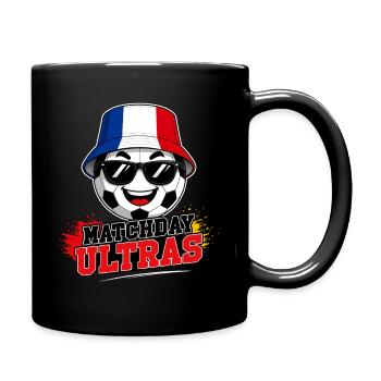 Matchday Ultras Football Fan France - Full Colour Mug - black - Right